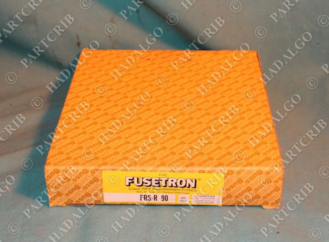 Bussmann FRS-R 90 Fusetron Class RK5 Dual-Element Fuse 600V Buss Cooper 90 amp