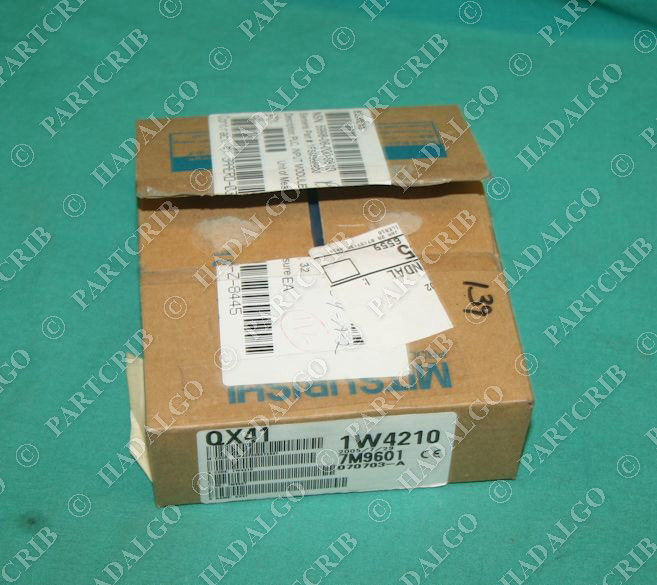 Mitsubishi, QX41, Melsec Input Module Card Unit 24VDC 4mA NEW
