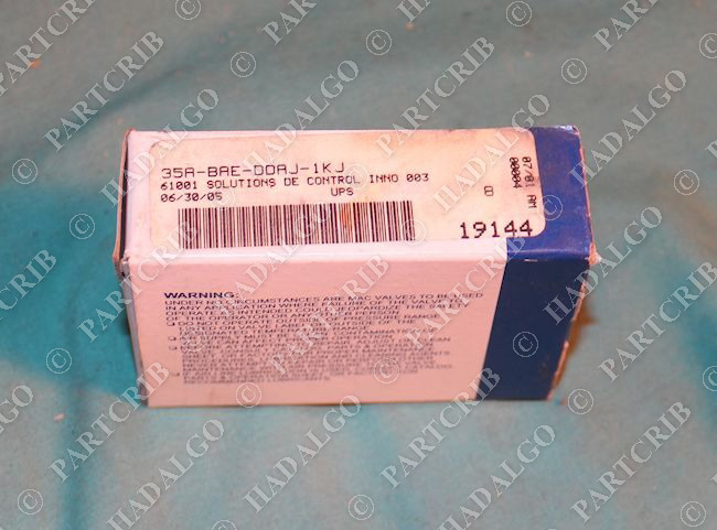 Mac, 35A-BAE-DDAJ-1KJ, Solenoid Valve 24VDC 5.4W NEW