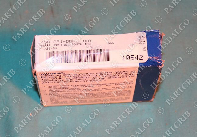 Mac, 45A-AA1-DDAJ-1KA, Pneumatic Solenoid Valve NEW