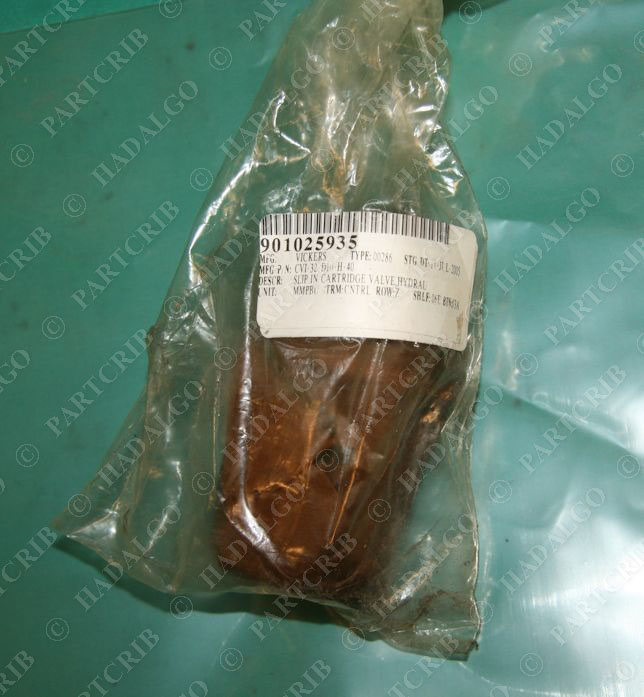 Vickers, CVI-32-D10-H-40, Hydraulic Valve Slip In Cartridge NEW