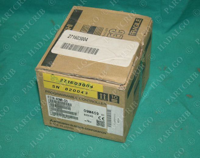 Mitsubishi, FX1N-40MR-DS, Melsec PLC Programmable Controller 12-24VDC NEW
