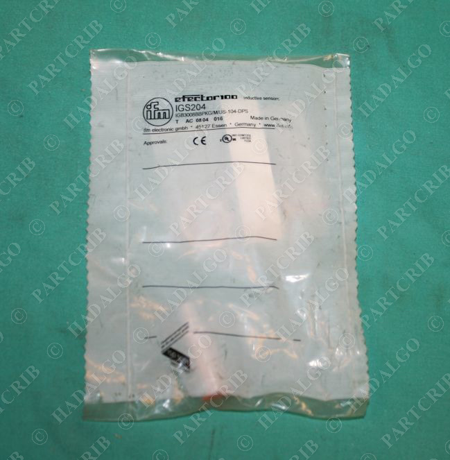 IFM, IGS204,  Efector Proximity Sensor  IGB3008BBPKG/M/US-104-DPS NEW
