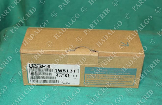 Mitsubishi, AJ65SBTB1-16D, CC-Link 16 Point Input Unit NEW