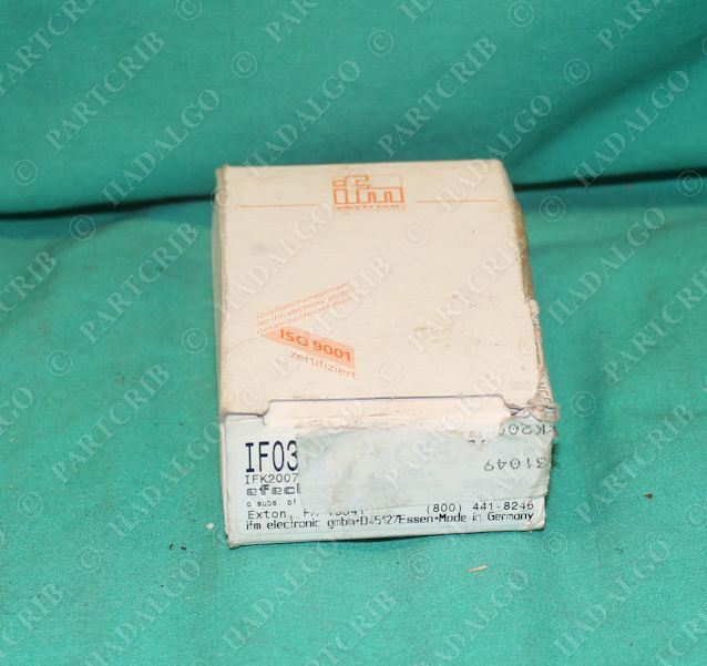 IFM, IF0312, Efector IFK2007-AROA/SL/LS-100AK, Proximity Sensor Switch NEW