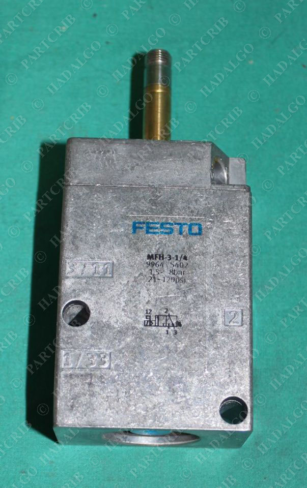 Festo, MFH-3-1/4, 9964 S402, Solenoid Valve 21-120psi NEW ... schlage wiring diagram 