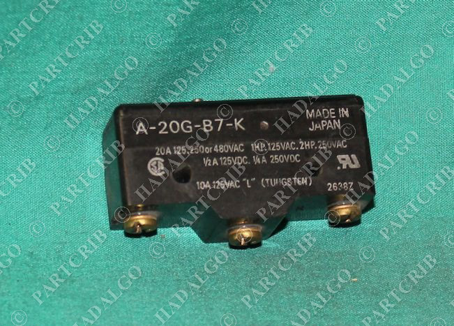 Omron, A-20G-B7-K, Limit Switch Snap Button SensorNEW