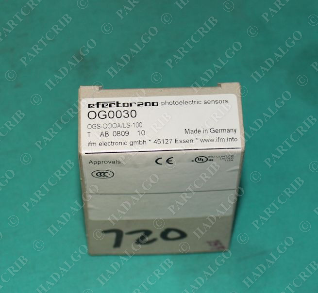 IFM, OG0030, OGS-OOOA/LS-100, 0G0030, Efector Photoelectric Sensor Switch NEW