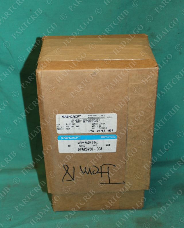 Ashcroft, 45-1009-SL-04L-160, Pressure Gauge 4-1/2