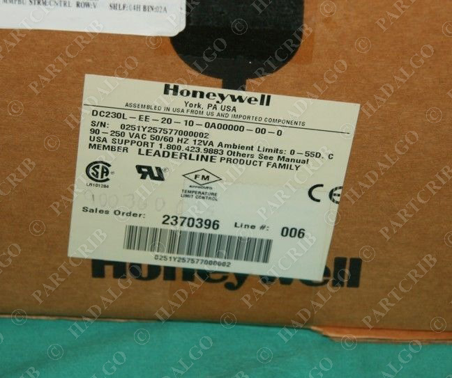 Honeywell, UDC2300, DC230L-EE-20-10-0A00000-00-0, Temperature Digital Controller