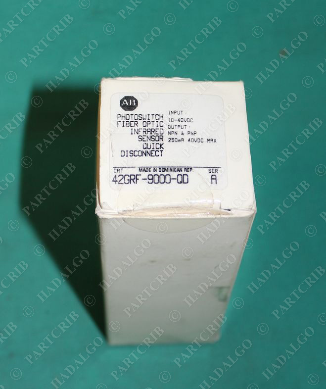 Allen Bradley, 42GRF-9000-QD, Photoswitch Fiber Optic Infrared Sensor NEW