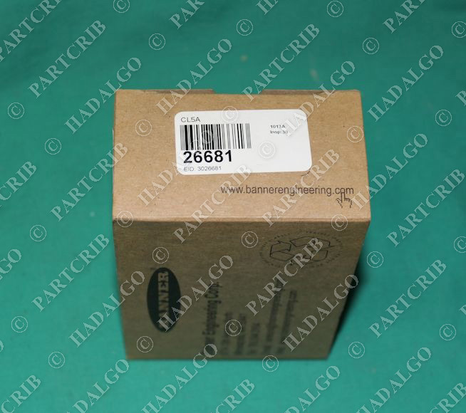 Banner, CL5A, 26681, Maxi-Amp Logic Module SPST Relay NEW SD15666