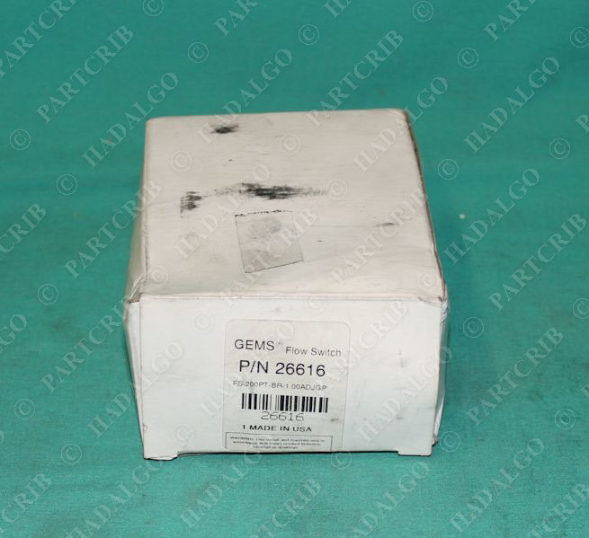 Gems, 26616, Flow Switch FS 200PT BR 1.00ADJGP