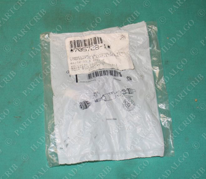 Turck, B8181-0, U0885-26, Cordset Connector Assembly 4 Pin 4p M12 Socket Plug Screw On