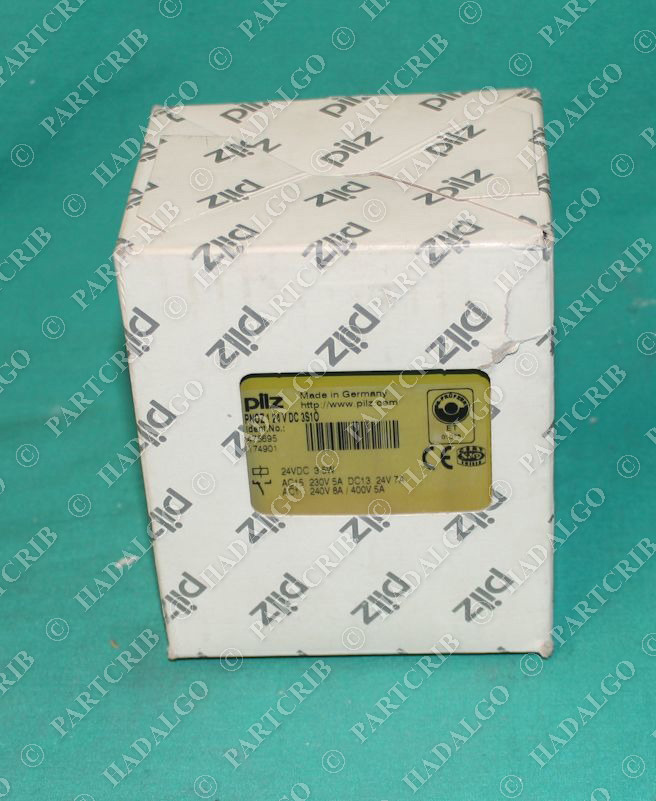 Pilz, PNOZ 1 24 VDC 3S10, 475695, Safety Relay 24VDC NEW
