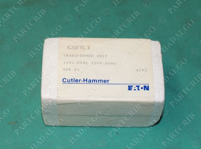 Cutler-Hammer, E22TL1, Transformer Light Unit 110v 120v Illuminated Push Switch Button Base Lamp