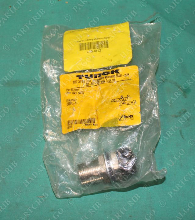Turck, RSFRKF50/22, U2309-05, MiniFast Receptacle NEW