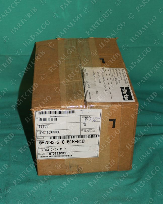 Parker Compumotor, 057083-2-6-016-010, Stepper Motor NEW