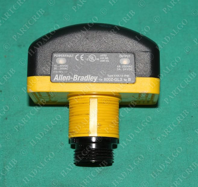 Allen Bradley, 800Z-GL3, Touch Button Palm Optical NEW
