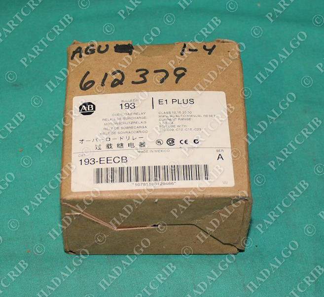 Allen Bradley, 193-EECB, Motor Overload Relay 1.0-5.0A NEW SD1696