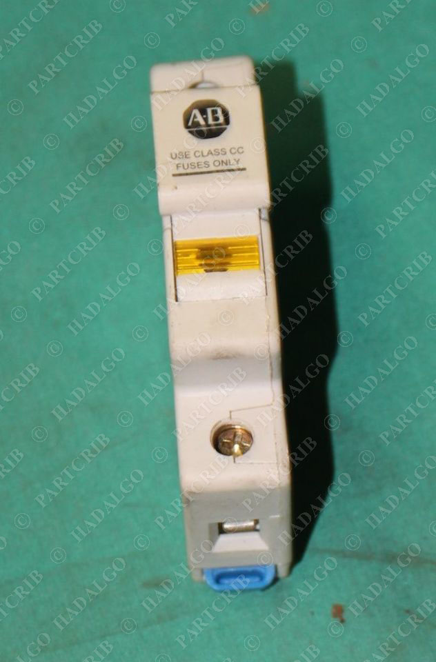 Allen Bradley, 1492-FB1C30-L, 600v 30a 30 Amp DIN Rail Fuse Holder