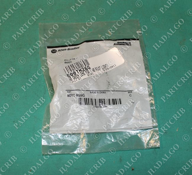 Allen Bradley, 800T-N26G, Pilot Light Cap Green NEW