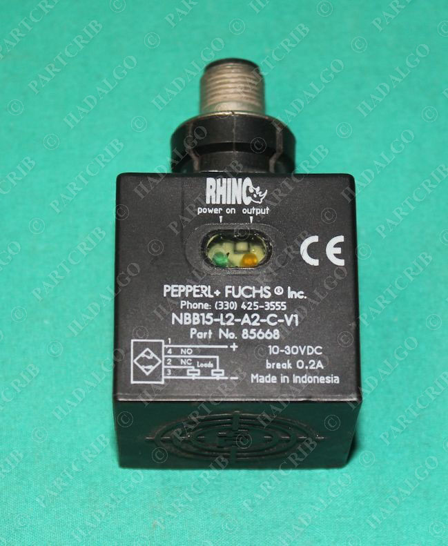 PepperL + Fuchs, NBB15-L2-A2-C-V1, 85668, Proximity Switch Sensor NEW