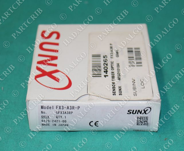 Sunx, FX3-A3R-P, Photoelectric Sensor Fiber Amplifier Panasonic NEW