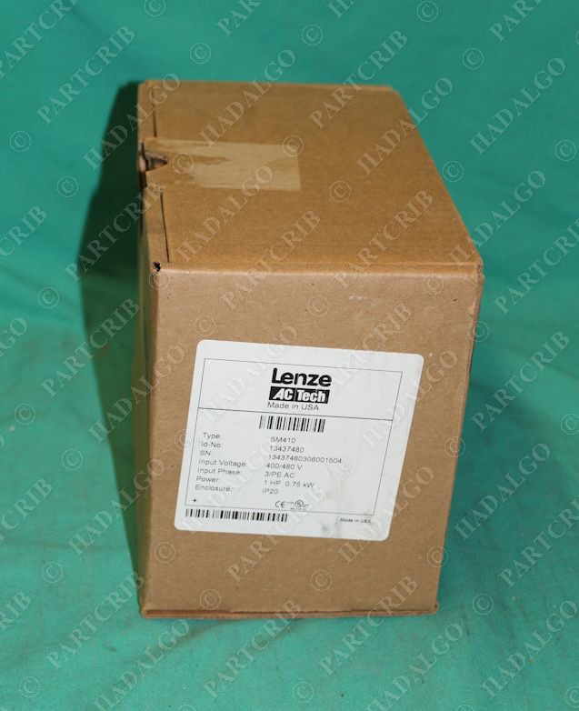 Lenze, SM410, 13437480,  AC Tech Basic I/O Control 1HP VFD 400/480V NEW