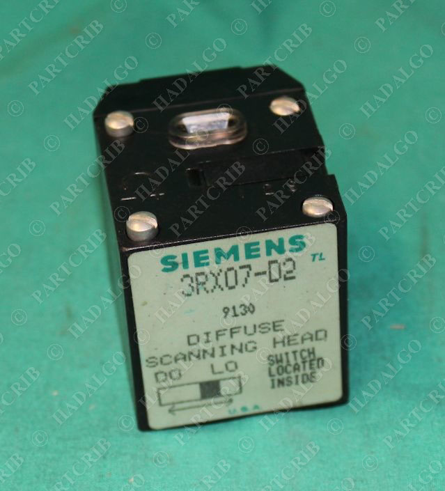Siemens, 3RX07-D2, Diffuse Scanning Head NEW