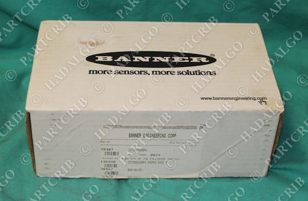Banner, DX70N9X6S8P4, 79397, Wireless I/O Sensor NEW