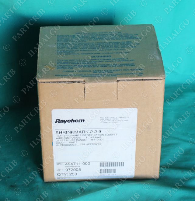 Raychem, Shrinkmark229, Wire Number Label Heat Shrinkable