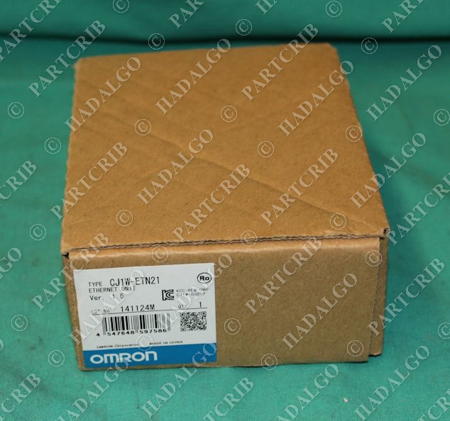 Omron, CJ1W-ETN21, PLC Ethernet Module 100Base-TX NEW