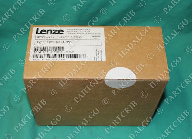 Lenze, E82EV371K2C, Frequency Inverter 8200 Vector Drive 1-240V NEW