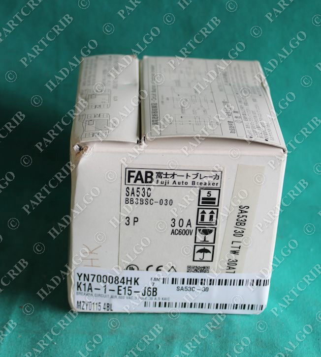 Fuji, SA53C, SA53C30, Electric Circuit Full Auto Breaker 30A  30 Amp 30amp NEW