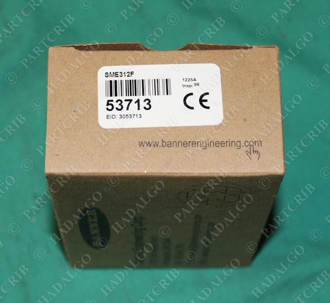 Banner, SME312F, 53713, Mini-Beam Photoelectric Sensor NEW SD17829