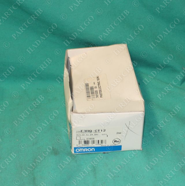 Omron, E3HQ-CT12, Photoelectric Sensor Switch Emitter Flouropolymer Fluororesin NEW SD18079
