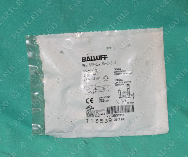 Balluff, BES516-324-E5-C-S-4, 113539, Proximity Switch Sensor NEW