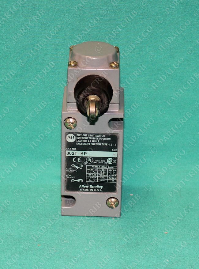 Allen Bradley, 802T-KP, Oiltight Limit Switch Roller SD18471