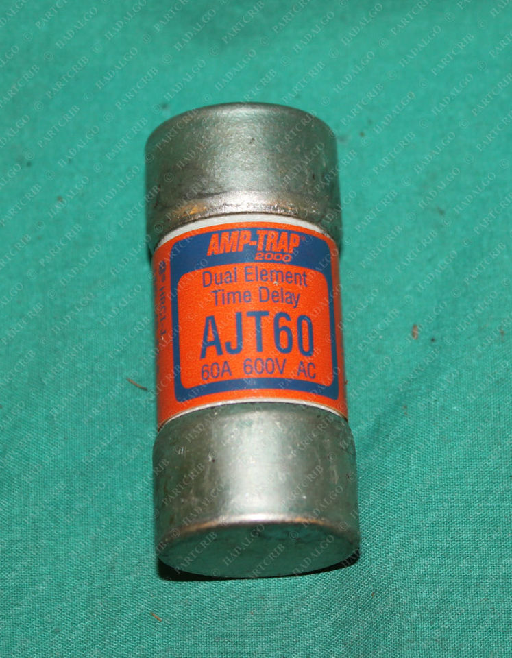 Amp Trap, AJT60,  Dual Element Fuse 60A 60 Amp 600VAC SD18601