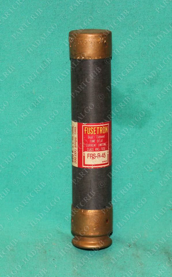 Fusetron, FRS-R-45, Dual Element Time-Delay Fuse 600V SD18772
