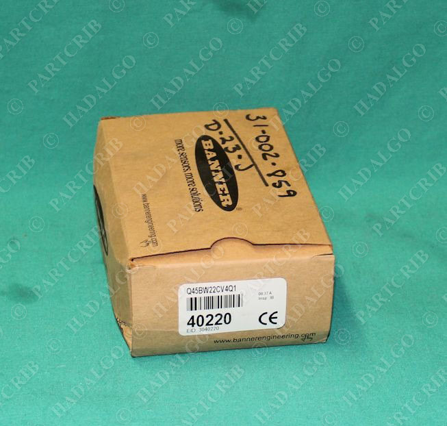 Banner, Q45BW22CV4Q1, 40220, Photoelectric Sensor SD18781