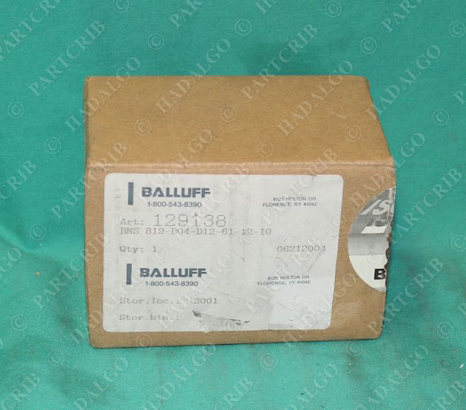 Balluff, BNS819-B04-D12-61-12-10, 129138, 4 Position  4p Limit Switch Sensor SD18808