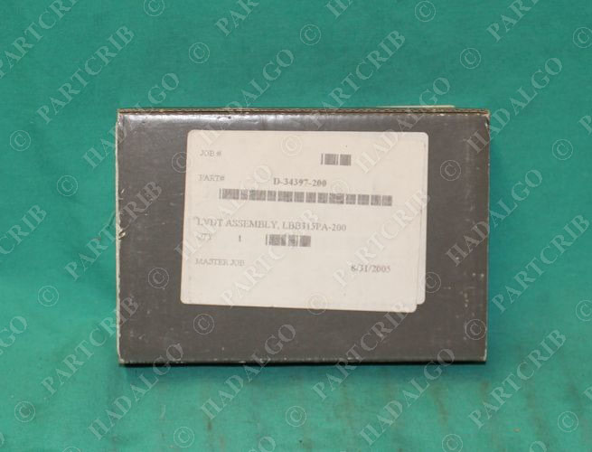 Schaevitz, LBB315PA-200, D-34397-200, GMBTLBB315PA200, 8mm LVDT Transducer Gauge Head SD18817