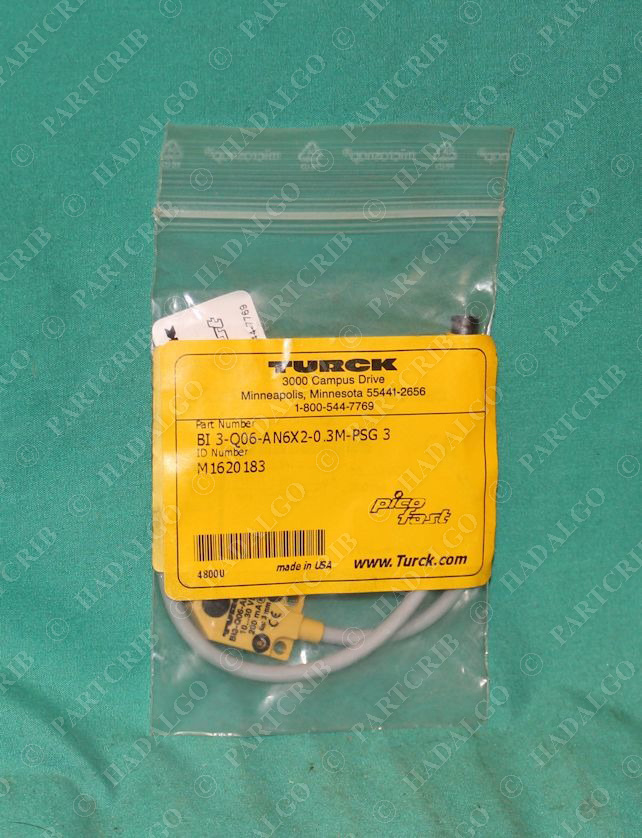 Turck, BI3-Q06-AN6X2-0.3M-PSG 3, M1620183, Rectangular Sensor SD18871