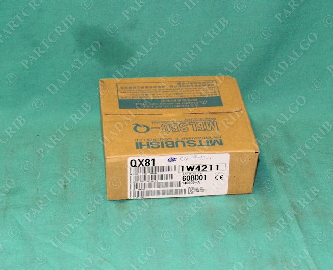 Mitsubishi, QX81,  Input Module Melsec PLC Card NEW SD18947