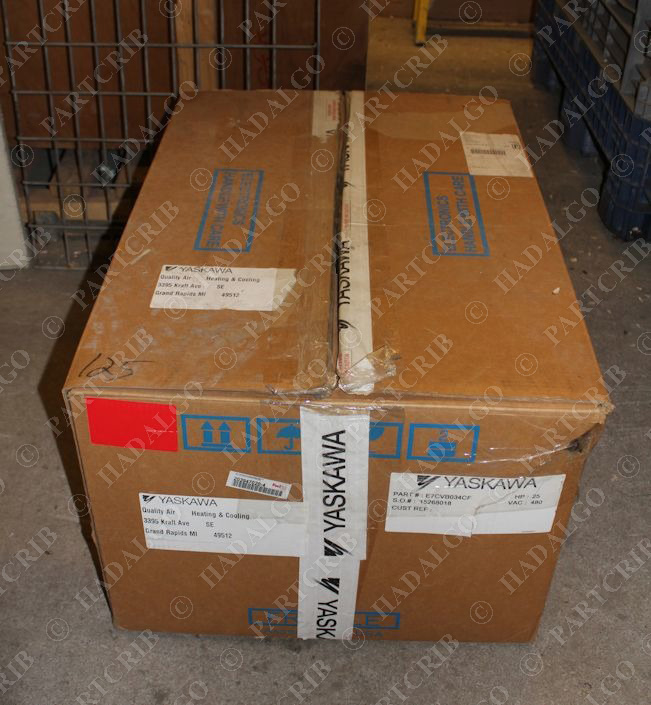 Yaskawa, CIMR-E7U4015, Inverter Motor VFD 34a 26kva Drive 480V 3Ph SD19156