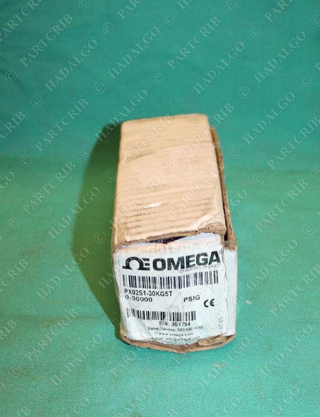 Omega, PX02S1-30KG5T, Pressure Transducer Sensor Gauge High 0-30000psig SD19192