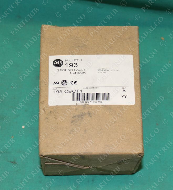 Allen Bradley, 193-CBCT1, Ground Fault Sensor 45A 600V SD19246