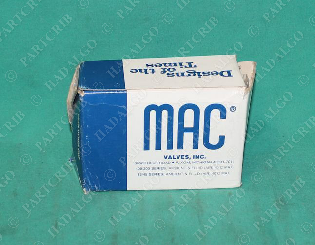 Mac, 225B-501BA, 225B-501BAAA, Valve 24VDC 6.0Watts SD19430